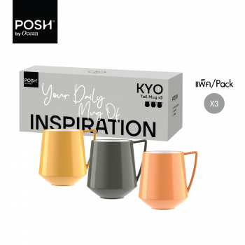 ชุดแก้วเซรามิก KYO TALL MUG 450 ml (Set of 3)